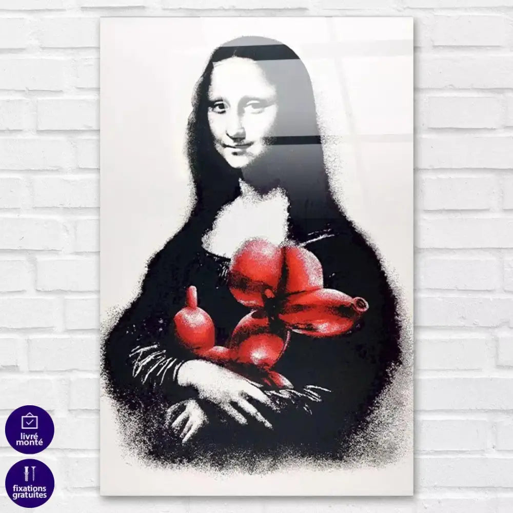 Tableau Street Art La Joconde Supreme - Montableaudeco