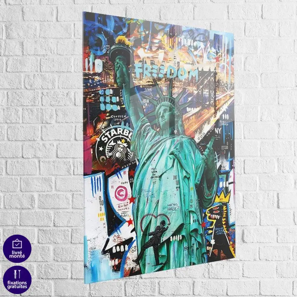 Tableau Street Art Liberty - Montableaudeco