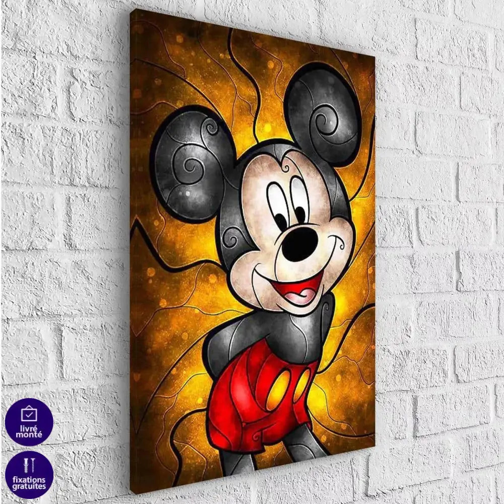 Tableau Street Art Mickey Original - Montableaudeco