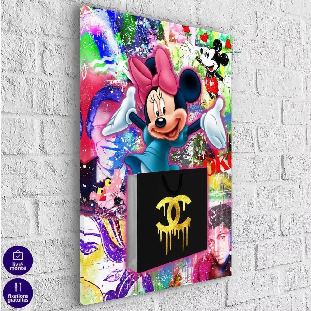 Tableau Street Art Minnie Bag - Montableaudeco