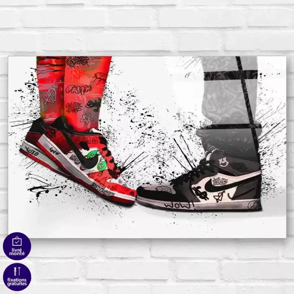 Tableau Street Art Nike Street - Montableaudeco