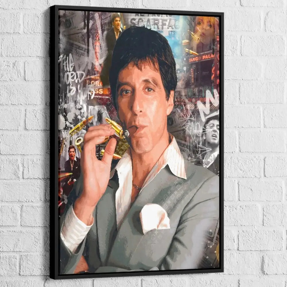 Tony Montana art pop urbain