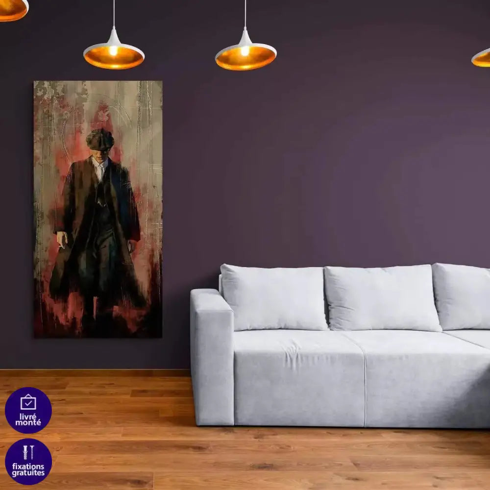 Tableau Thomas Shelby Gentleman - Montableaudeco
