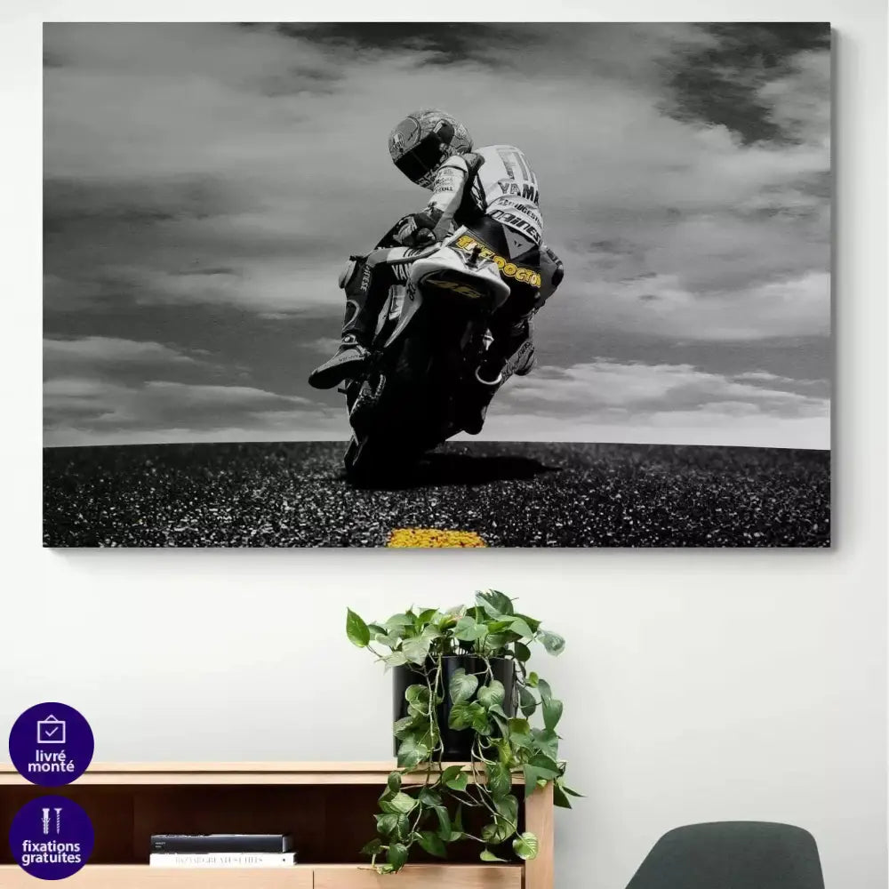 Tableau Valentino Rossi - Montableaudeco