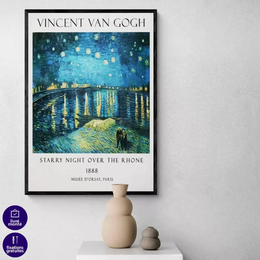 Tableau Van Gogh Collection Affiche Vintage - Montableaudeco