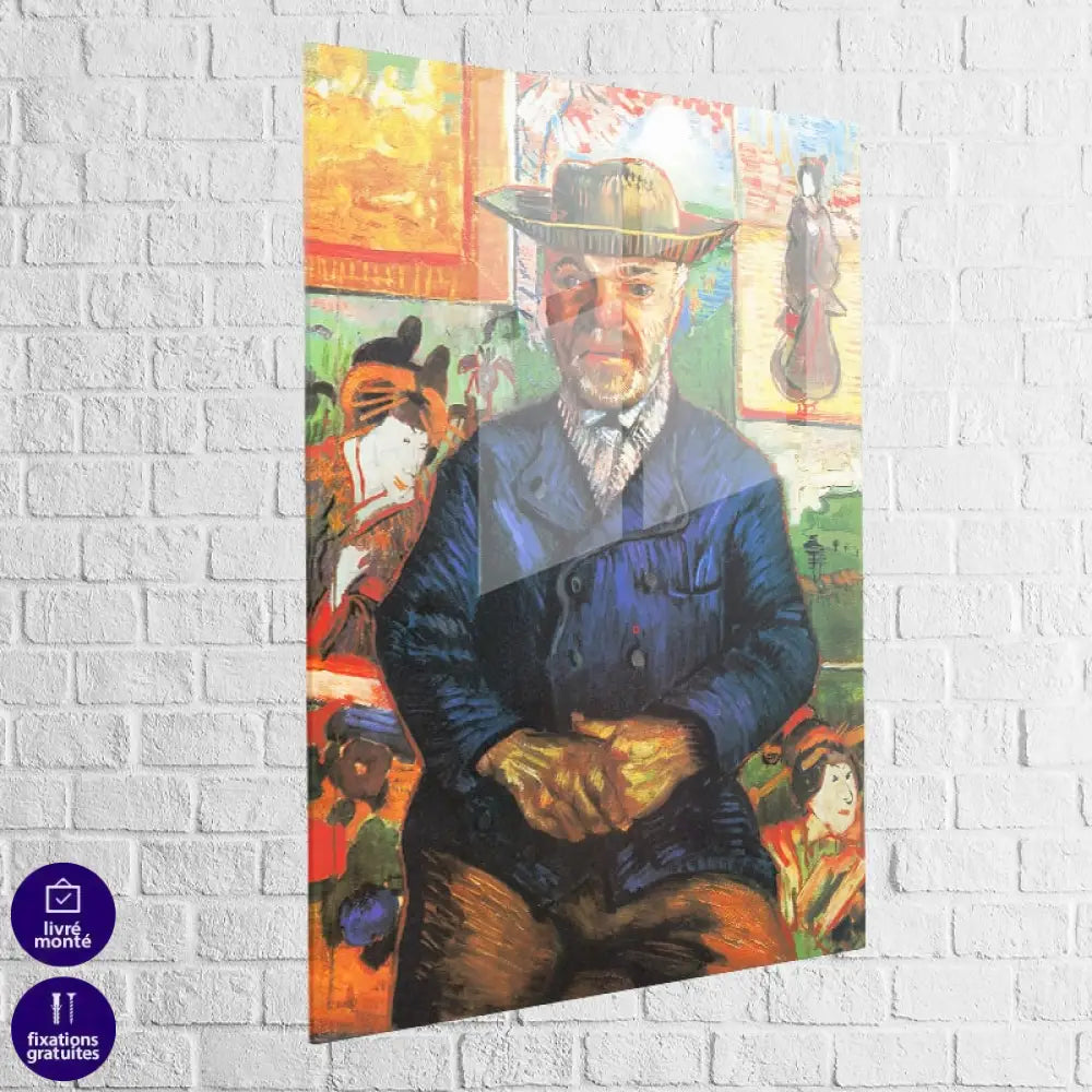 Tableau Van Gogh | Portrait du père Tanguy e