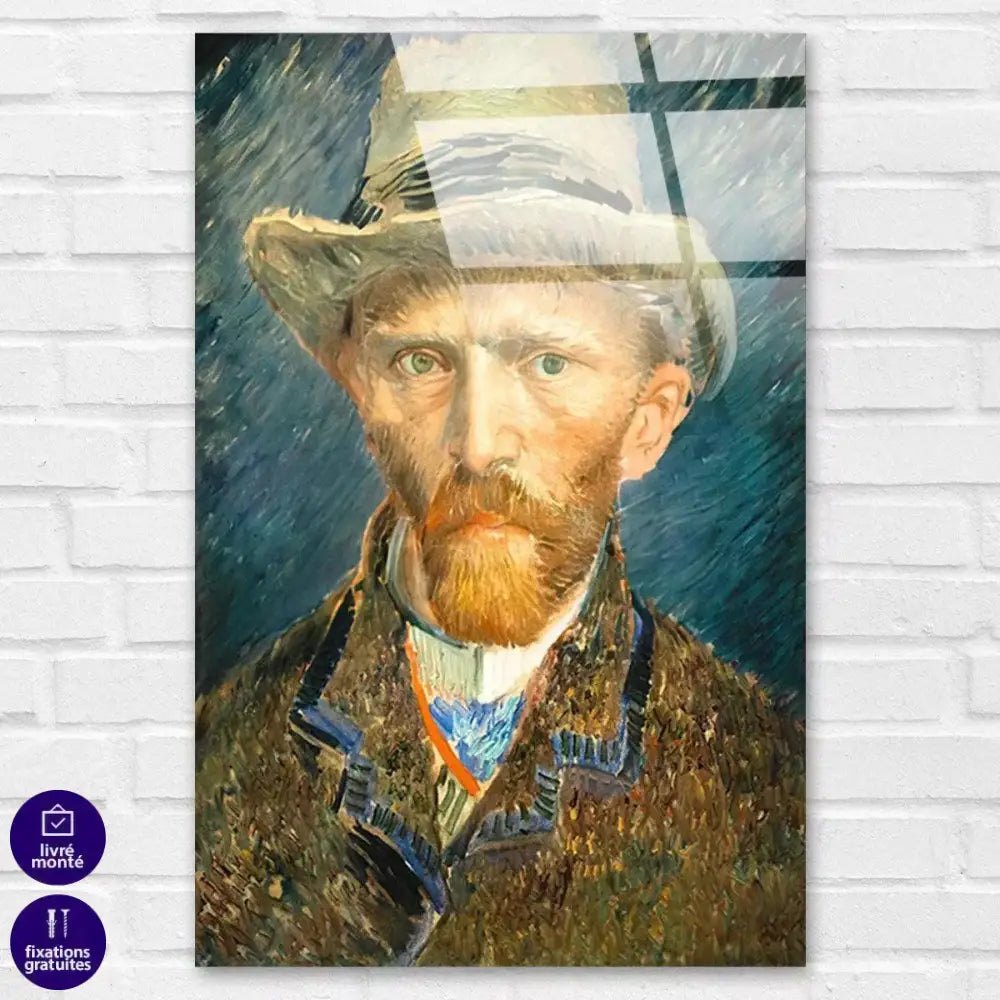 Tableau Vincent Van Gogh Portrait - Montableaudeco