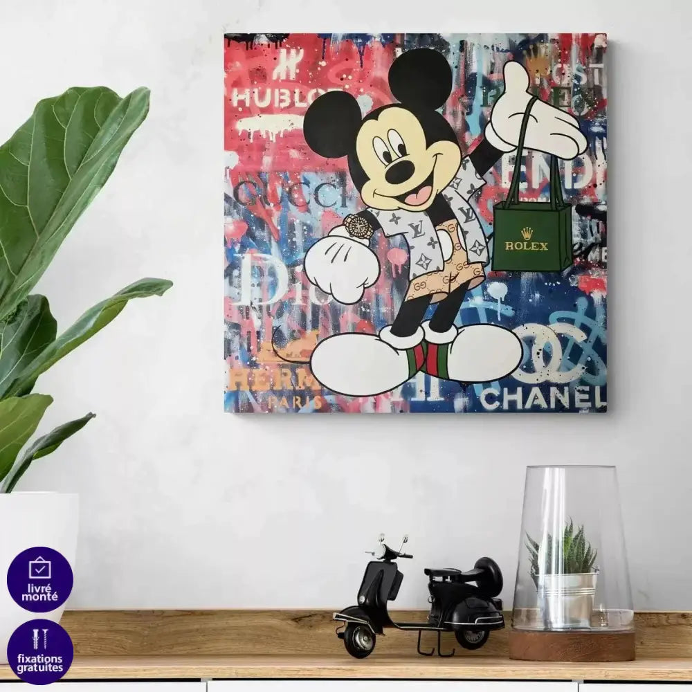 Tableau Walt Disney Fashion - Montableaudeco