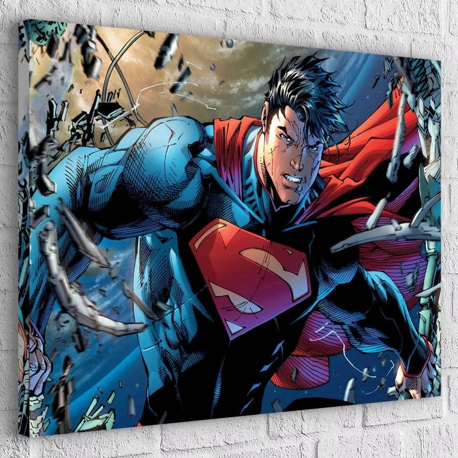 Tableau Superman BD Art - Montableaudeco