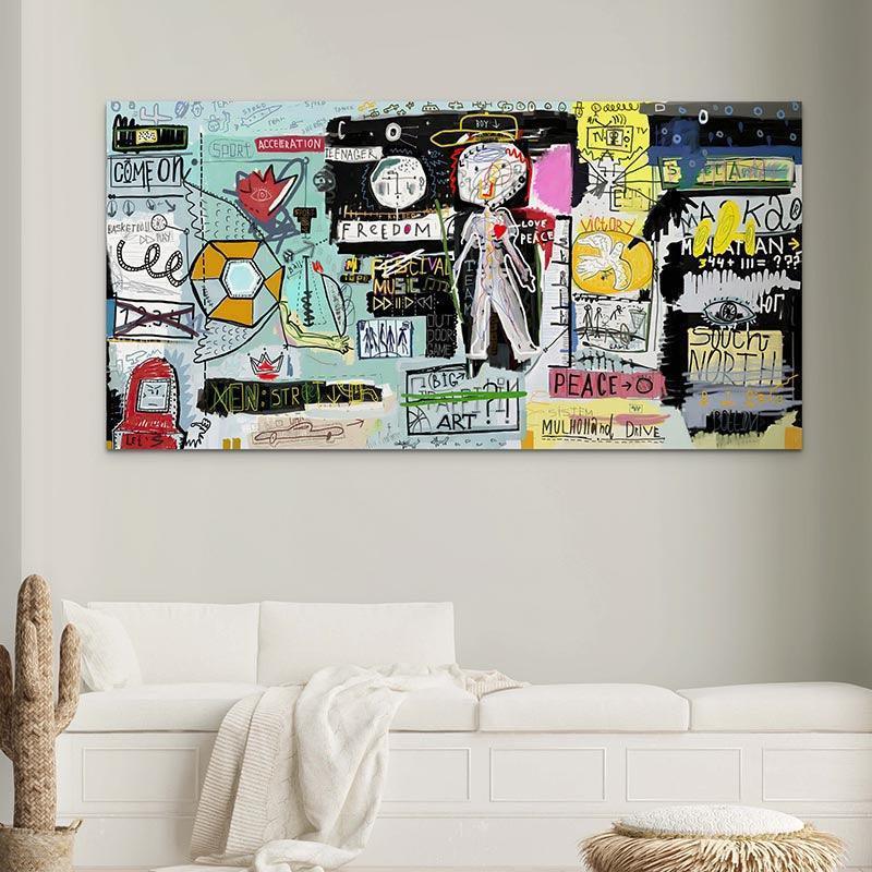 Le Street Art de Basquiat - Montableaudeco