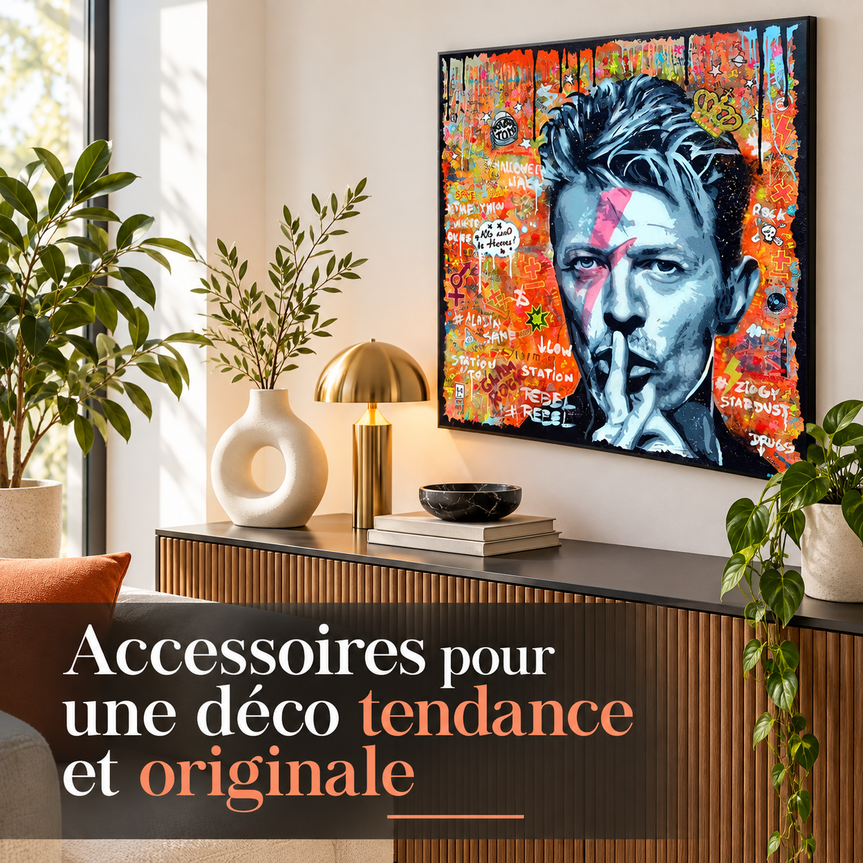 Accessoires pour une déco tendance et originale