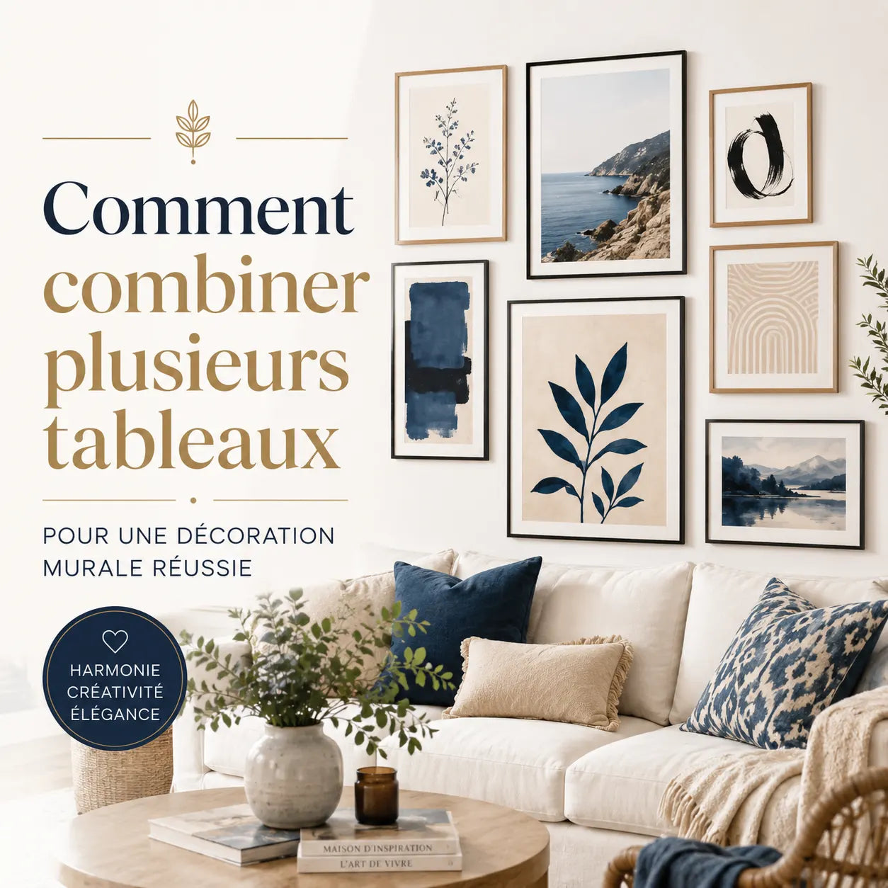Combiner des Tableaux pour une Décoration Murale Réussie