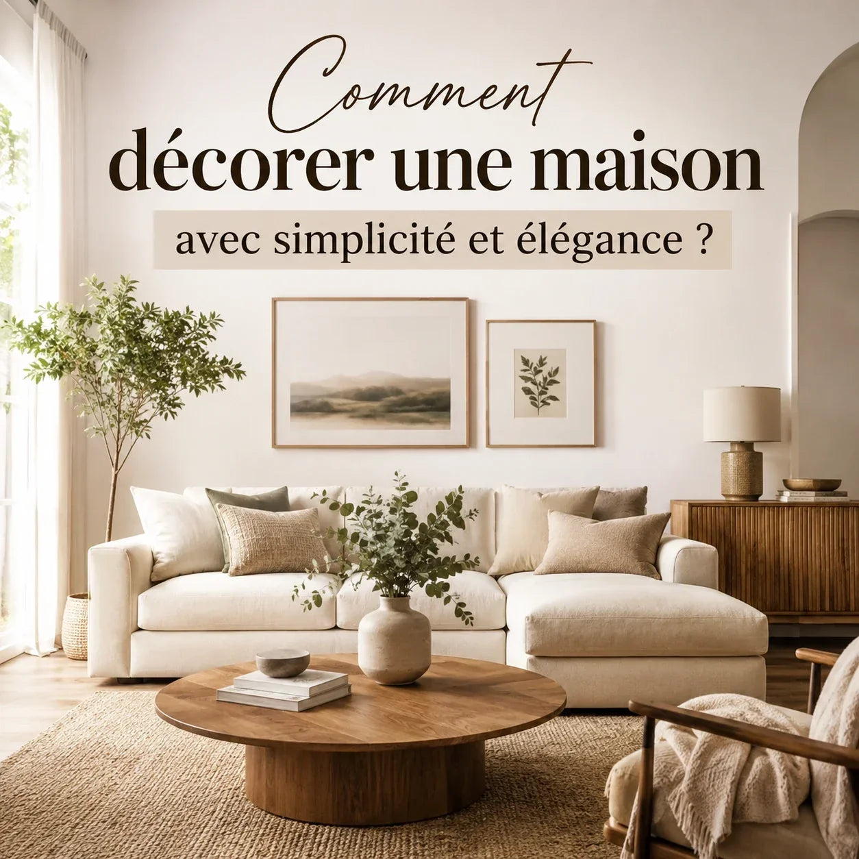 Comment décorer  une maison avec élegance