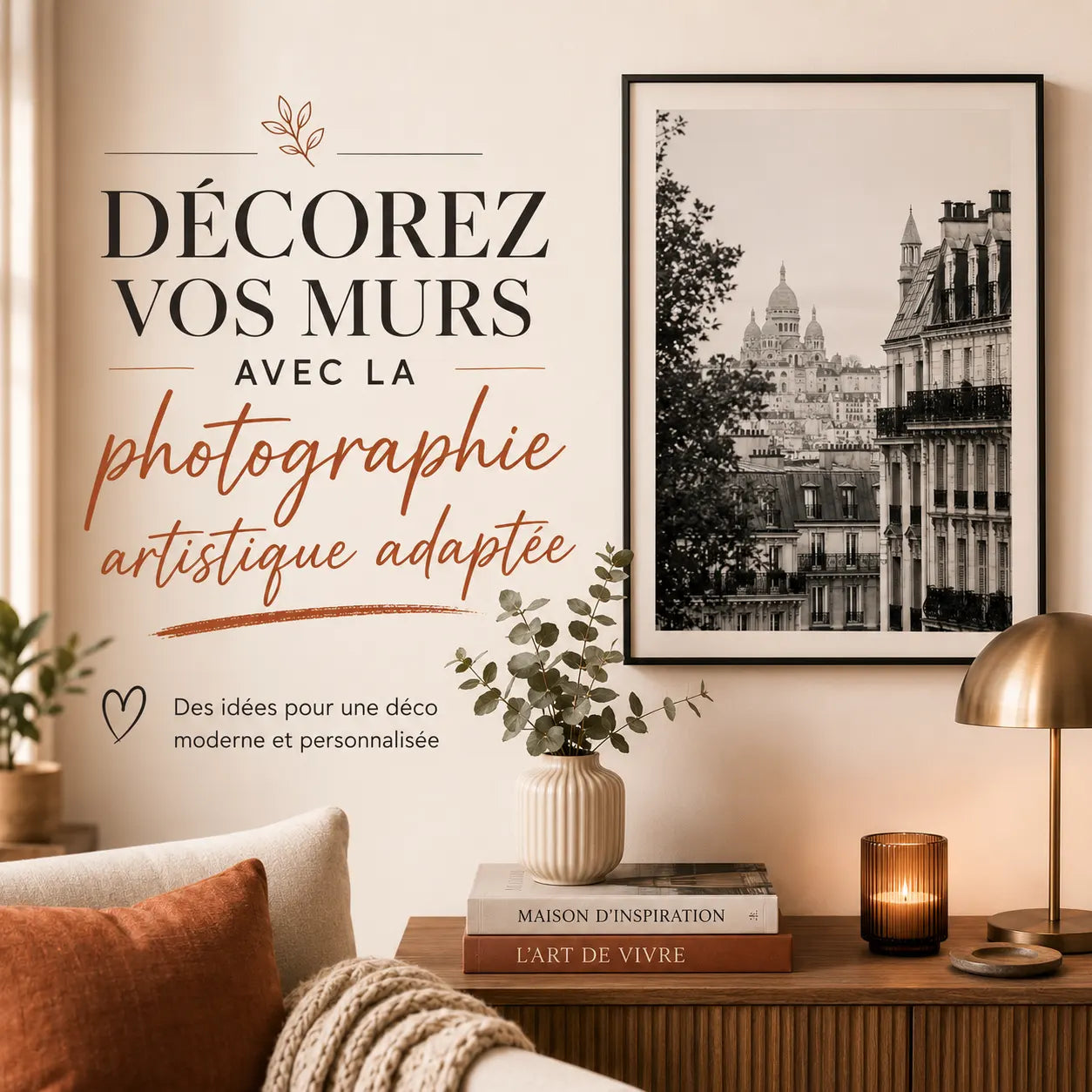 Décorez vos murs avec la photographie artistique adaptée