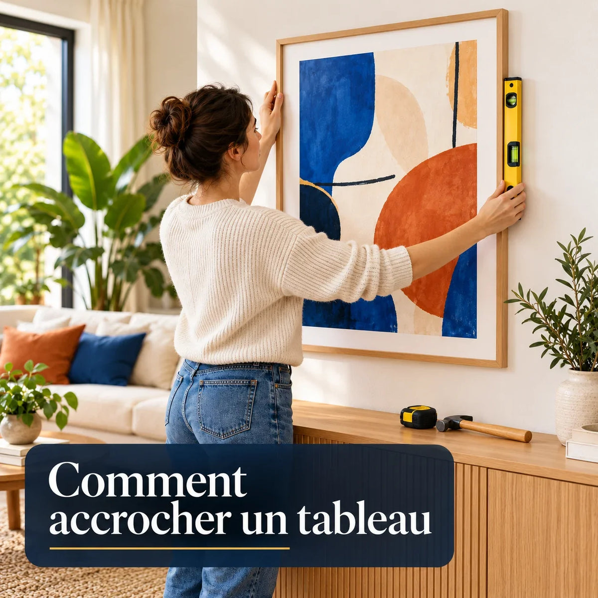 Comment accrocher un tableau ?