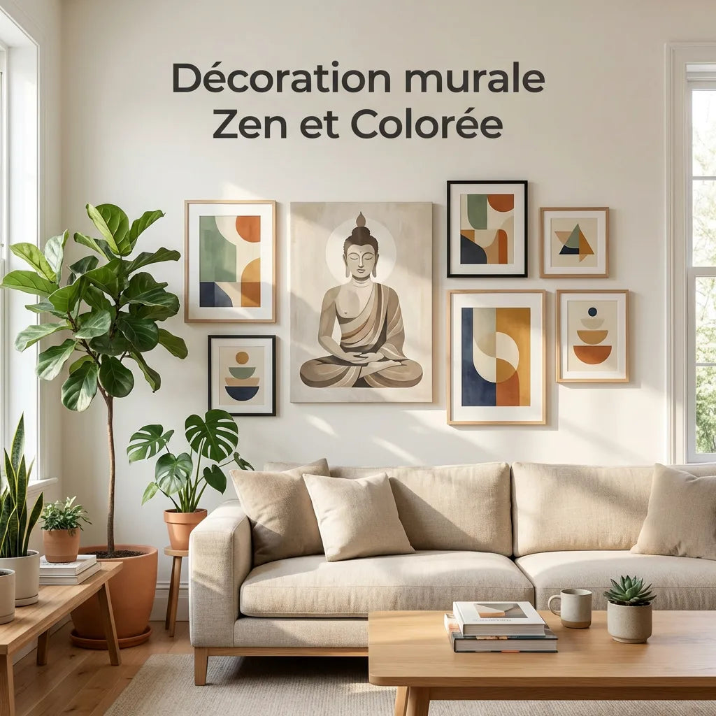 Décoration murale Zen et Colorée