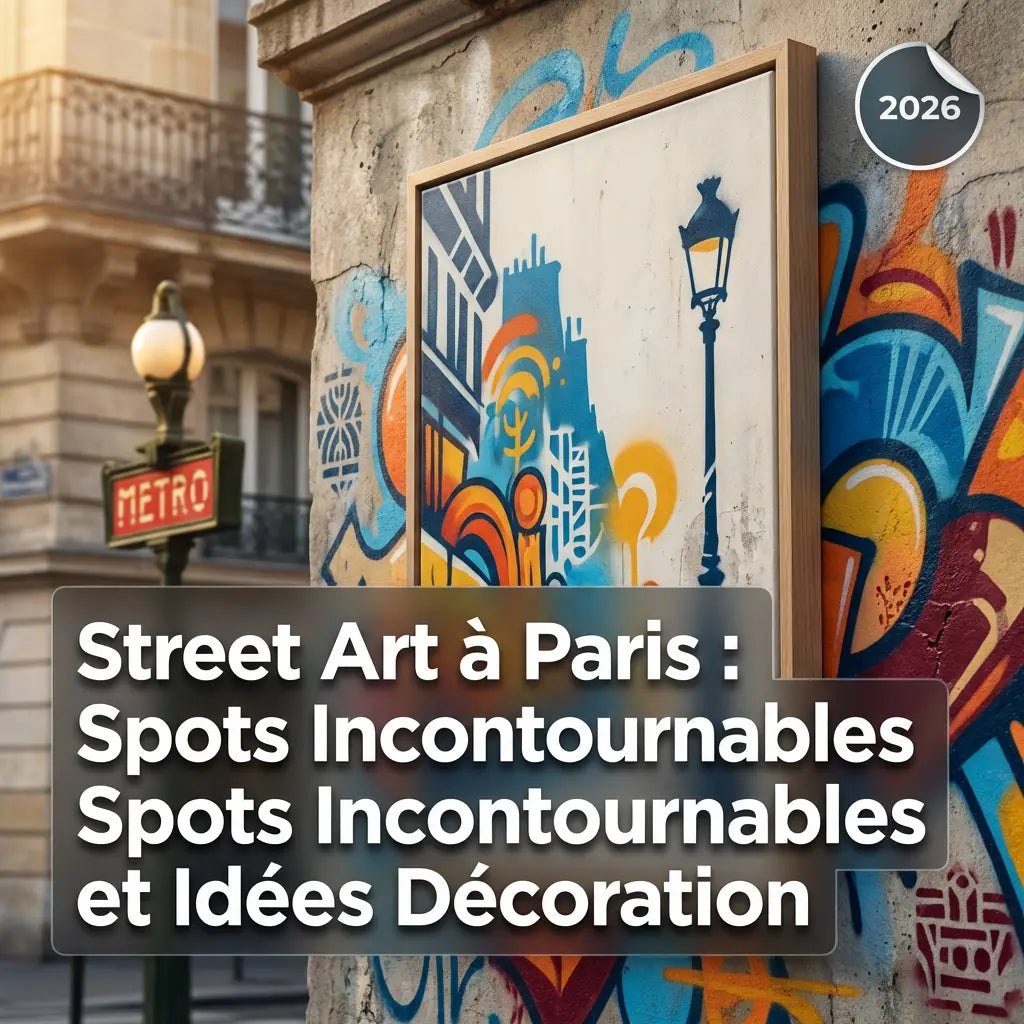 Street Art à Paris : Spots Incontournables et Idées Décoration