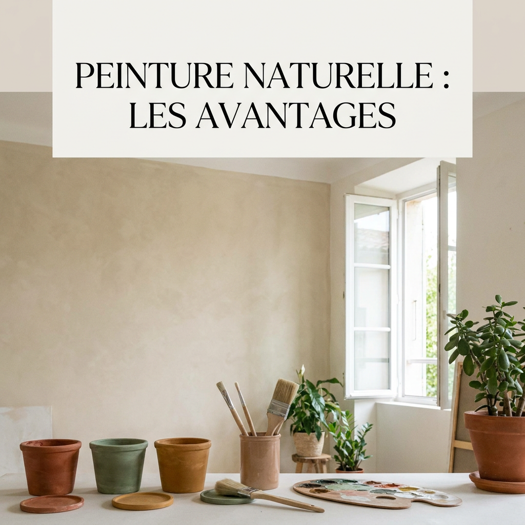 Peinture naturelle Les avantages