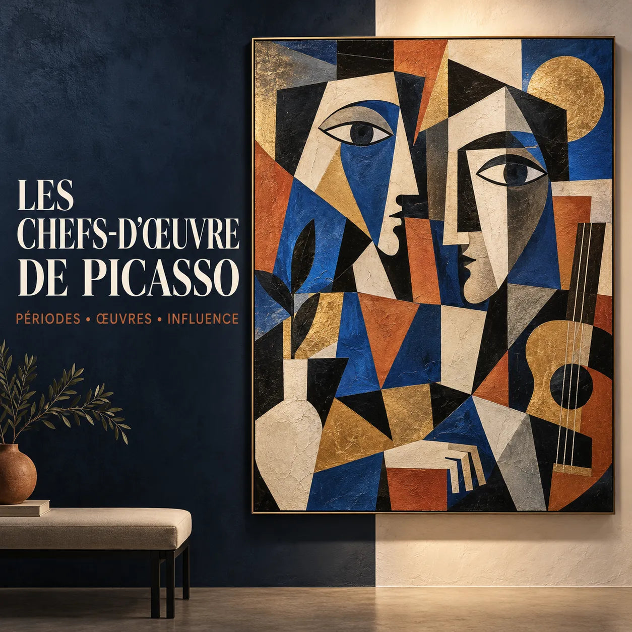 Les chefs-d’œuvre de Pablo Picasso : périodes, œuvres et influence