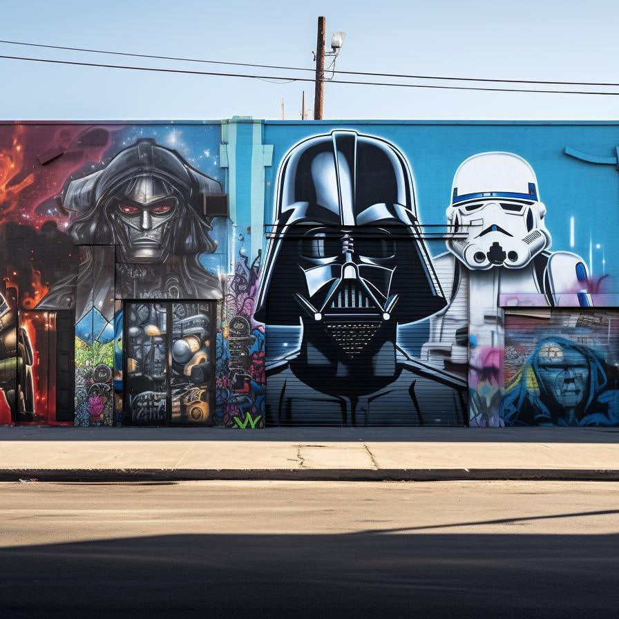 Le Street Art et Star Wars - Montableaudeco
