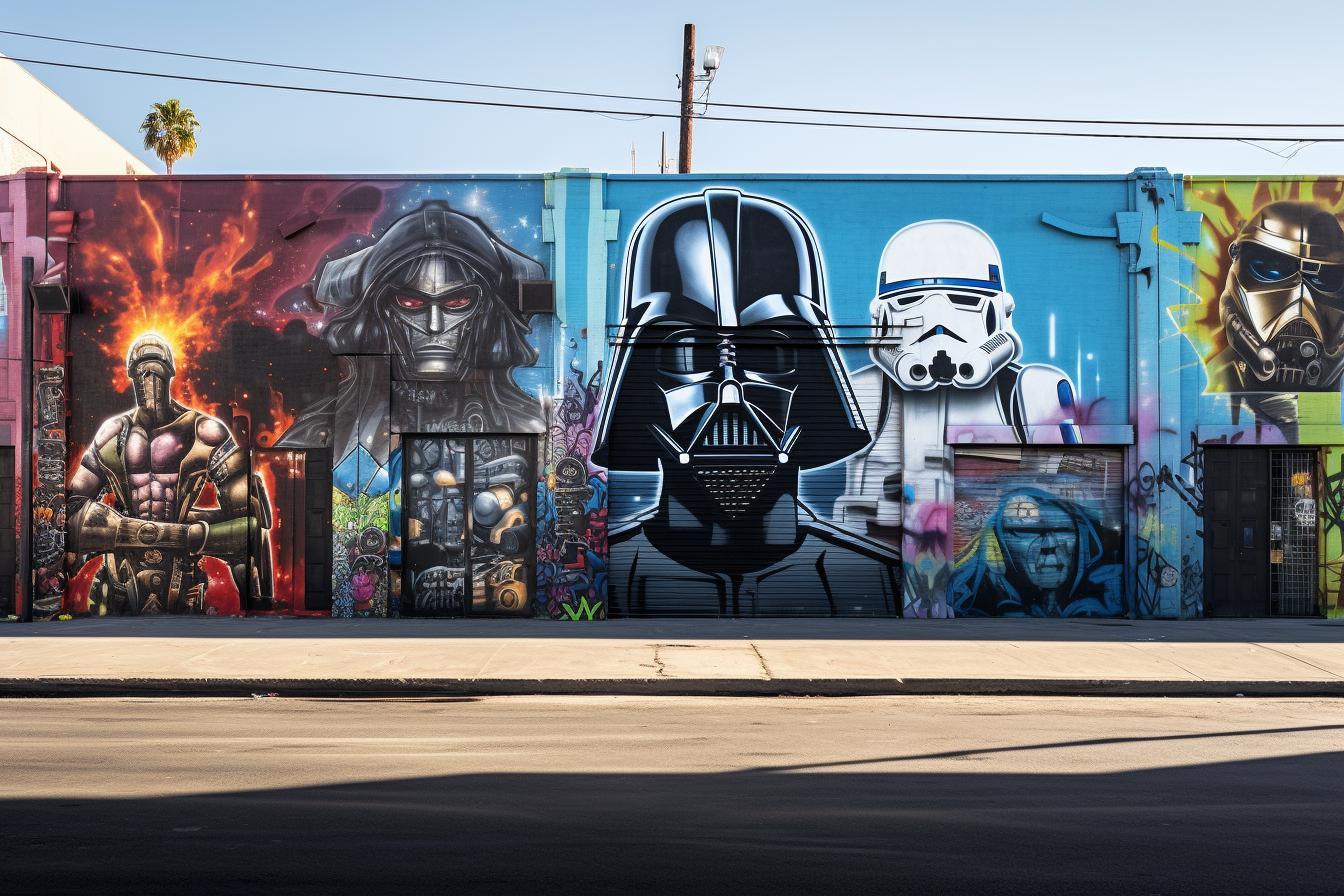 Le Street Art et Star Wars - Montableaudeco