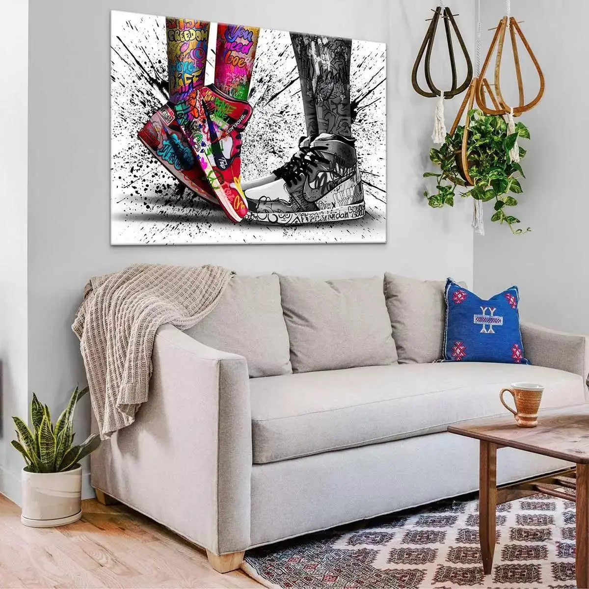 Add originality to your decor with wall art art wall art - Montableaudeco