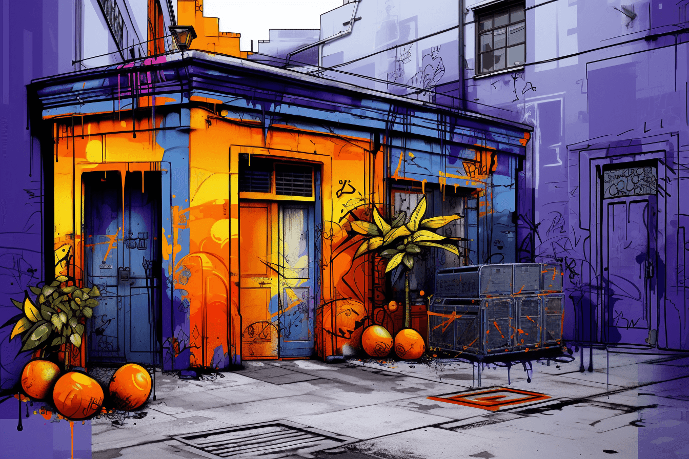 Le langage des couleurs dans le street art - Montableaudeco