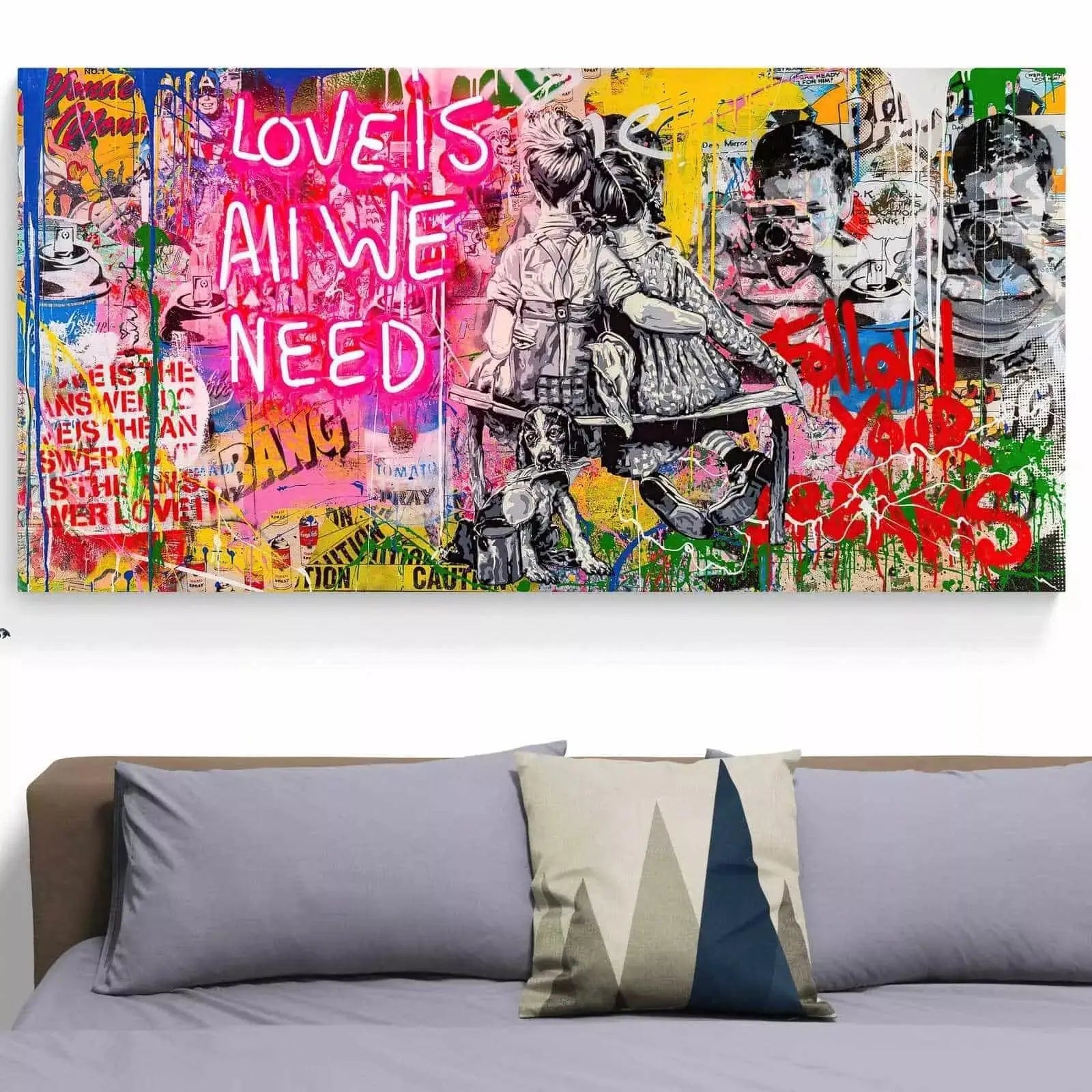 Add originality with wall art art wall art - Montableaudeco