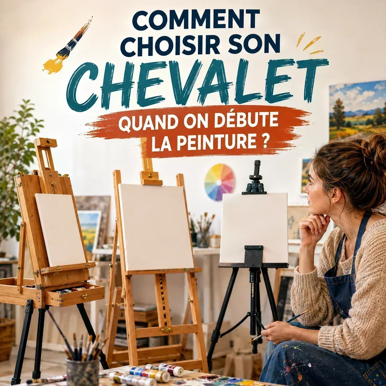 Comment choisir son chevalet quand on débute la peinture ?