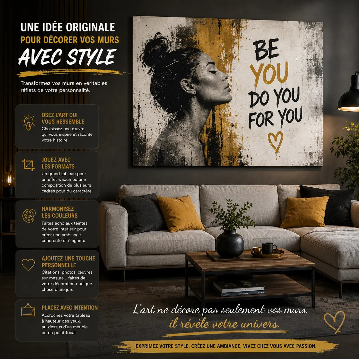 Une idée originale pour décorer vos murs avec style