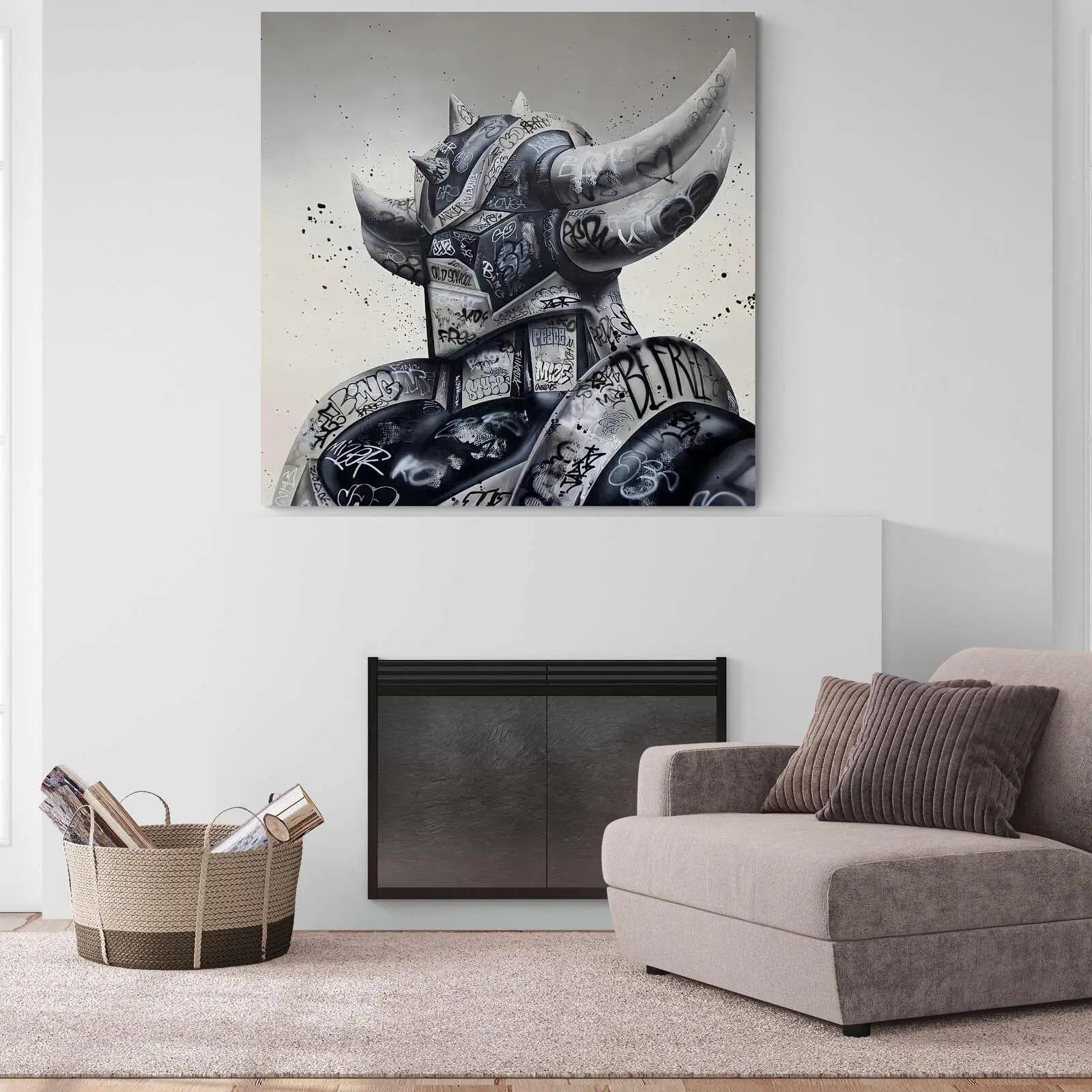 How to clean a canvas print? - Montableaudeco