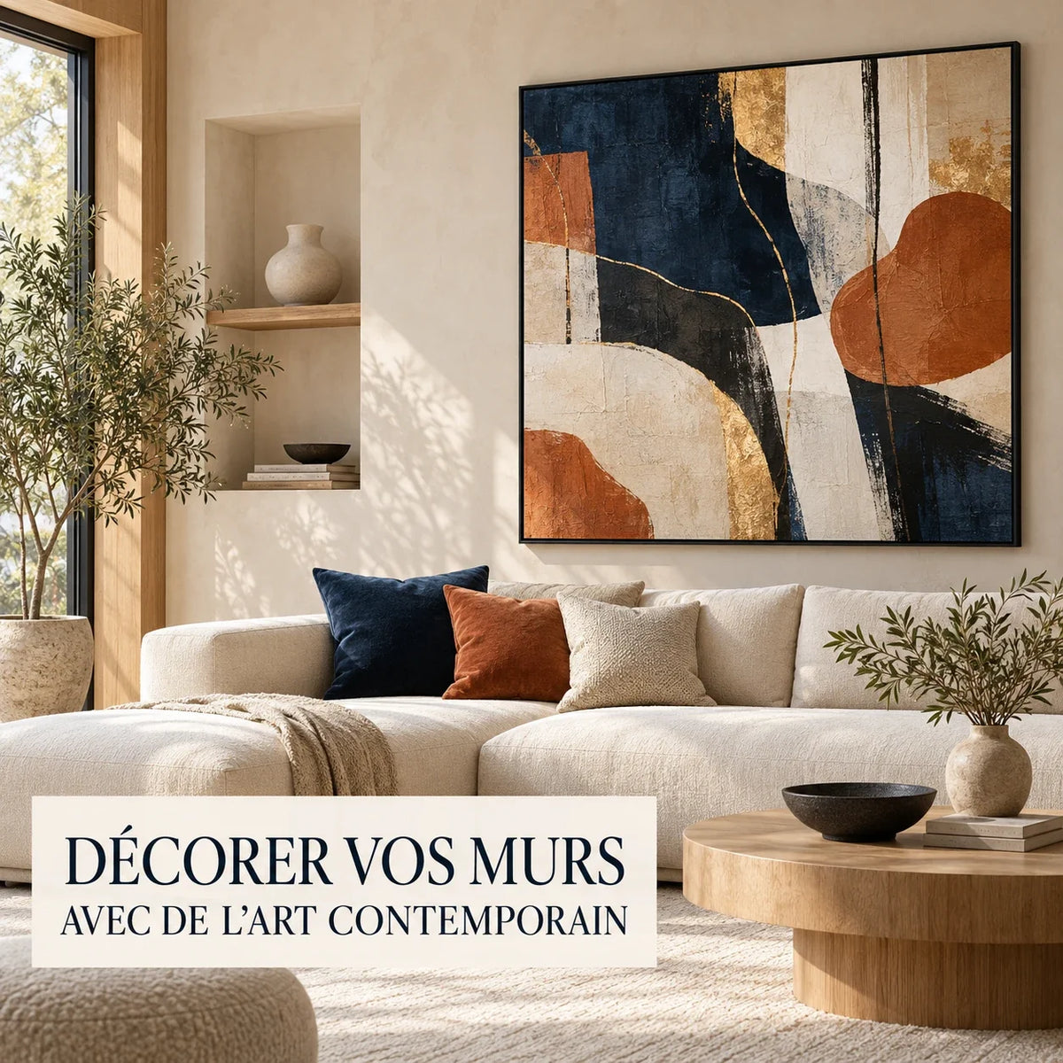 Décorer vos murs avec de l'art contemporain