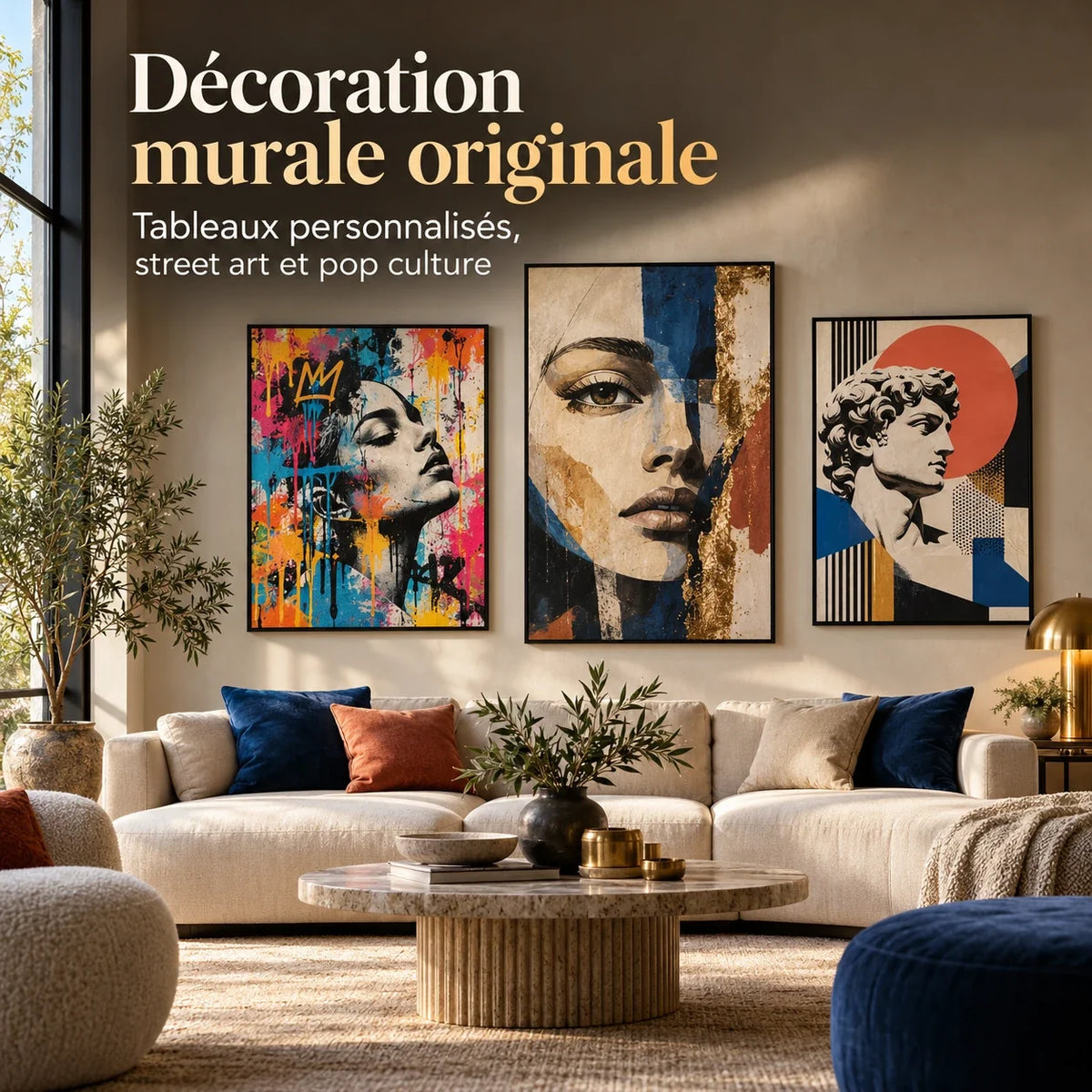 Décoration murale originale : tableaux personnalisés, street art et pop culture