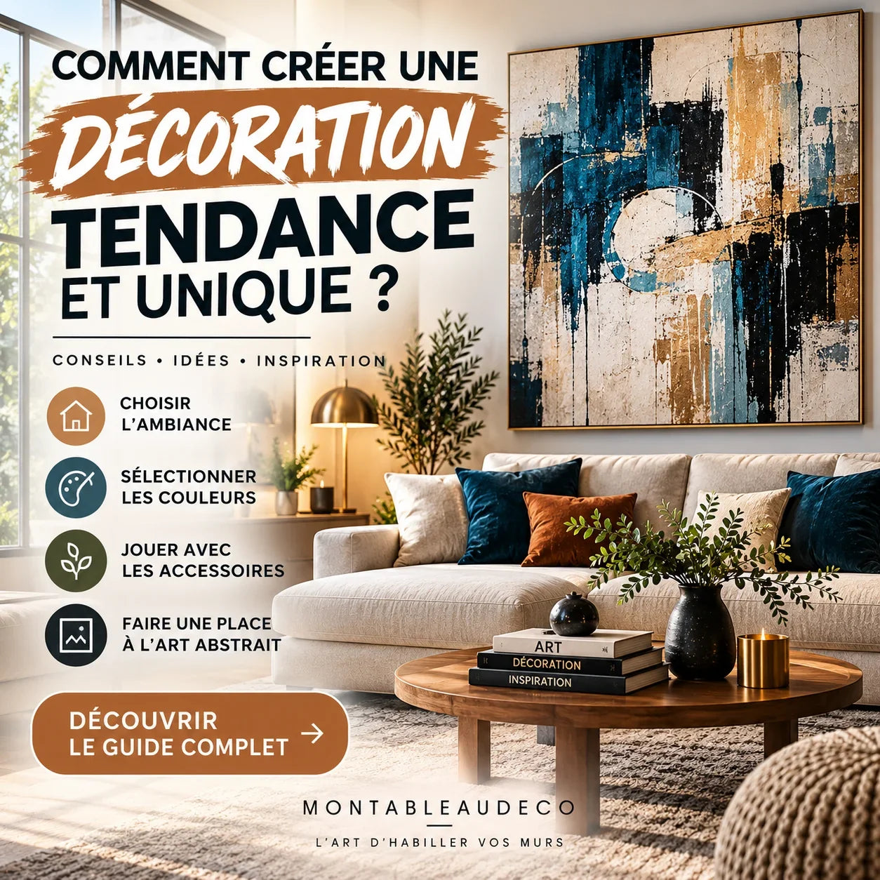 Comment créer une décoration tendance et unique dans son intérieur ?