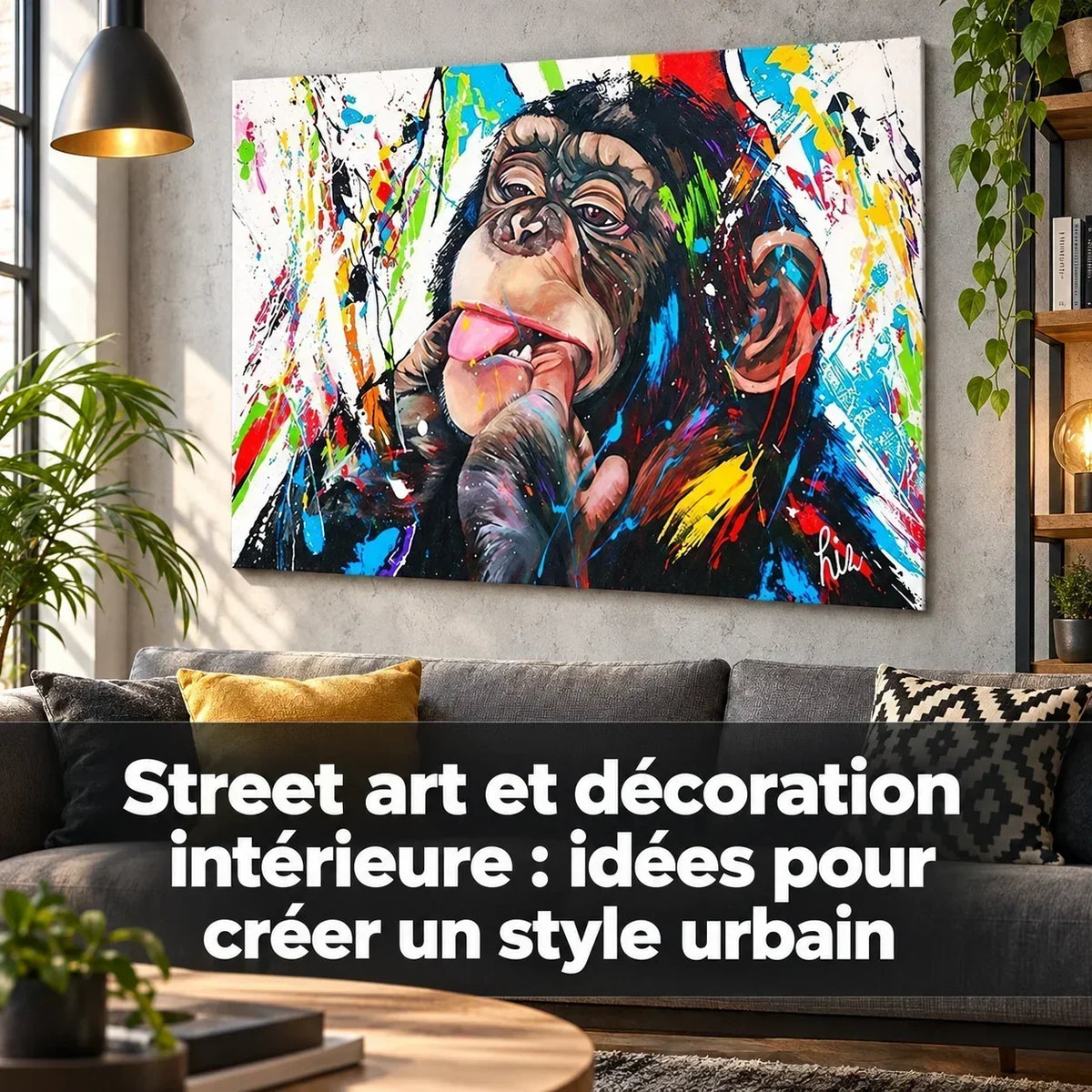 Street art et décoration intérieure : idées pour créer un style urbain
