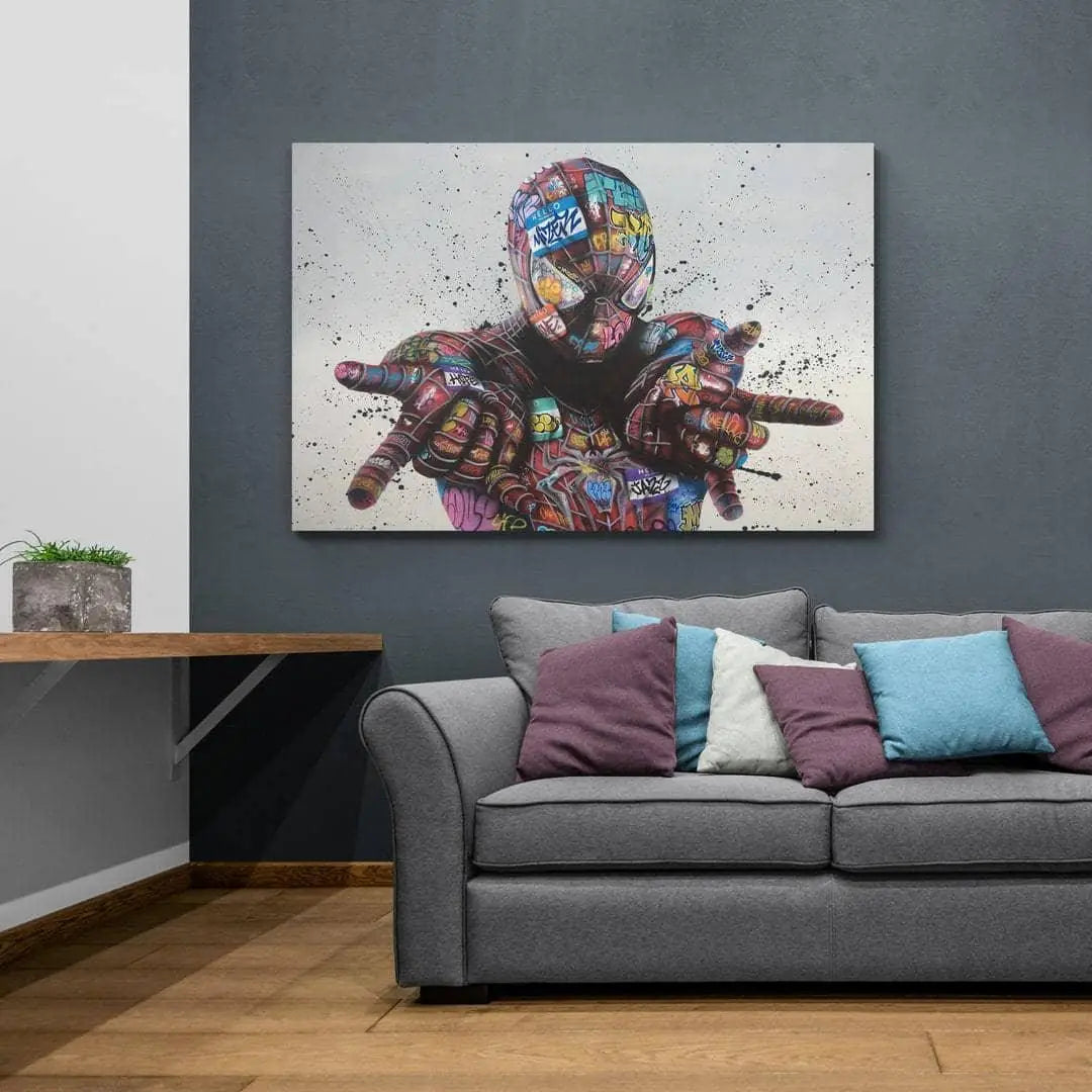 Idées de déco Street Art pour une chambre d'ado - Montableaudeco