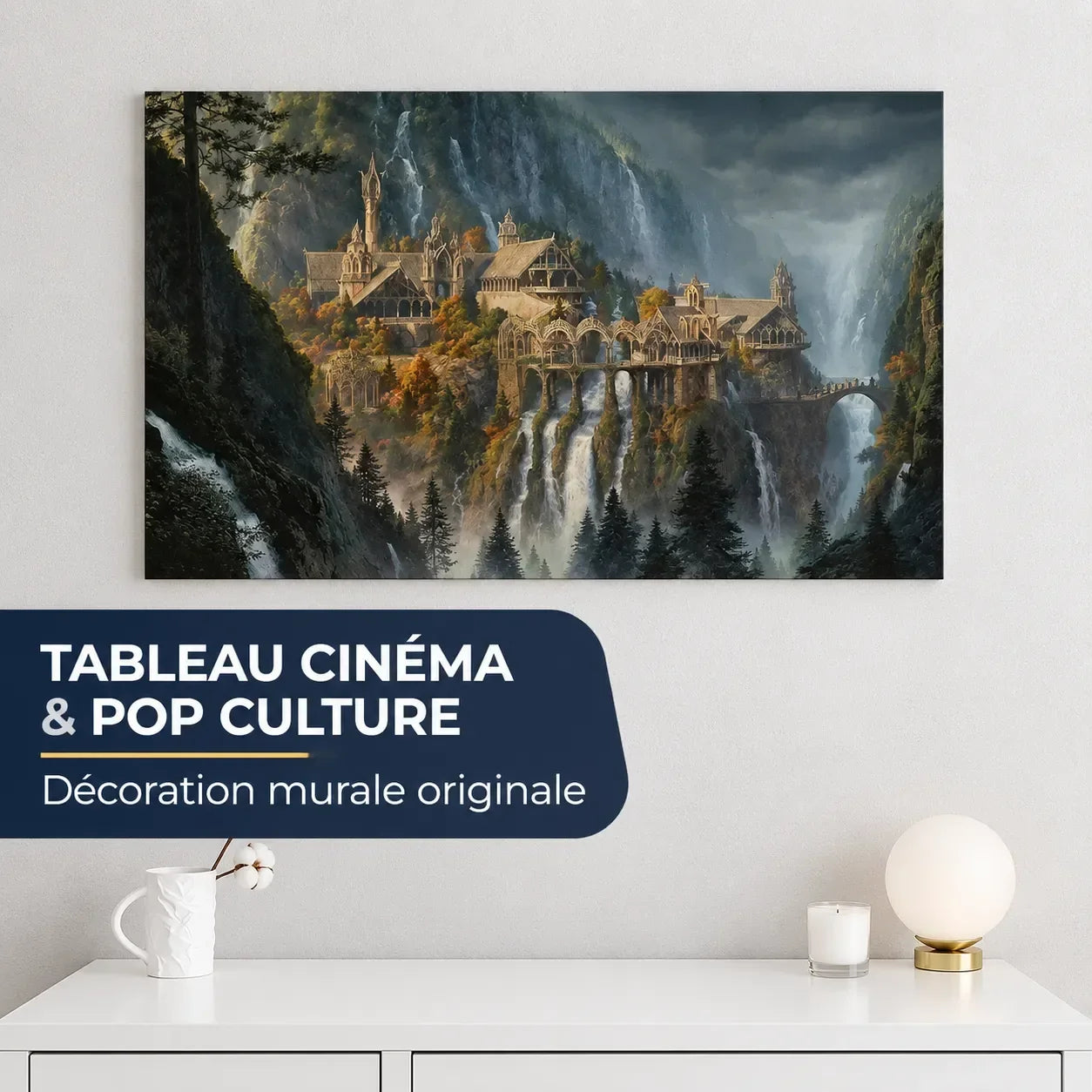Tableaux inspirés de la pop culture et du cinéma