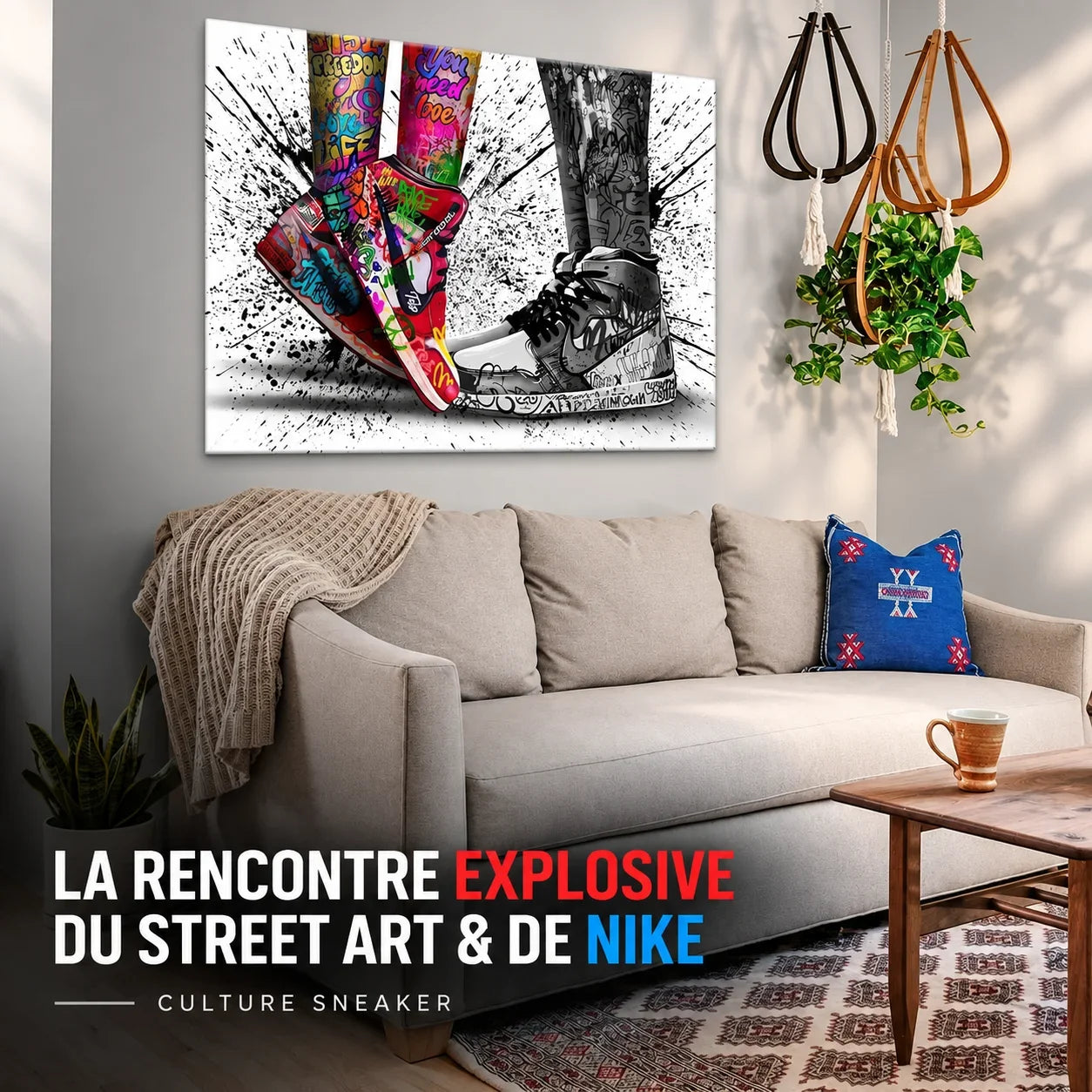 La Rencontre Explosive du Street Art et Nike