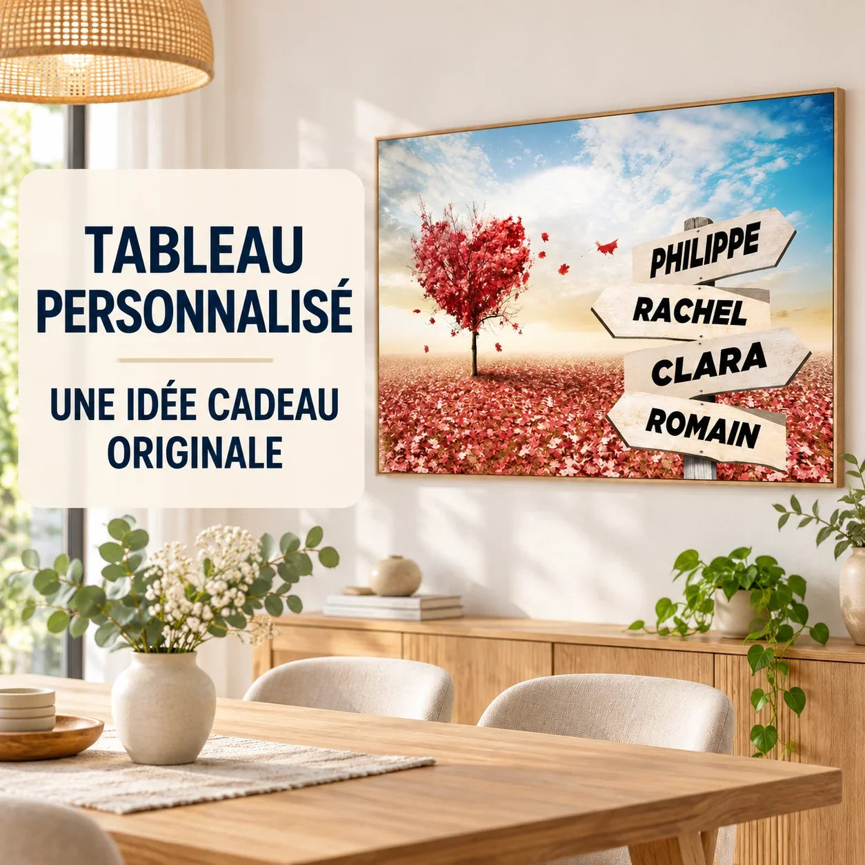 Tableau personnalisé : le cadeau original qui transforme la décoration