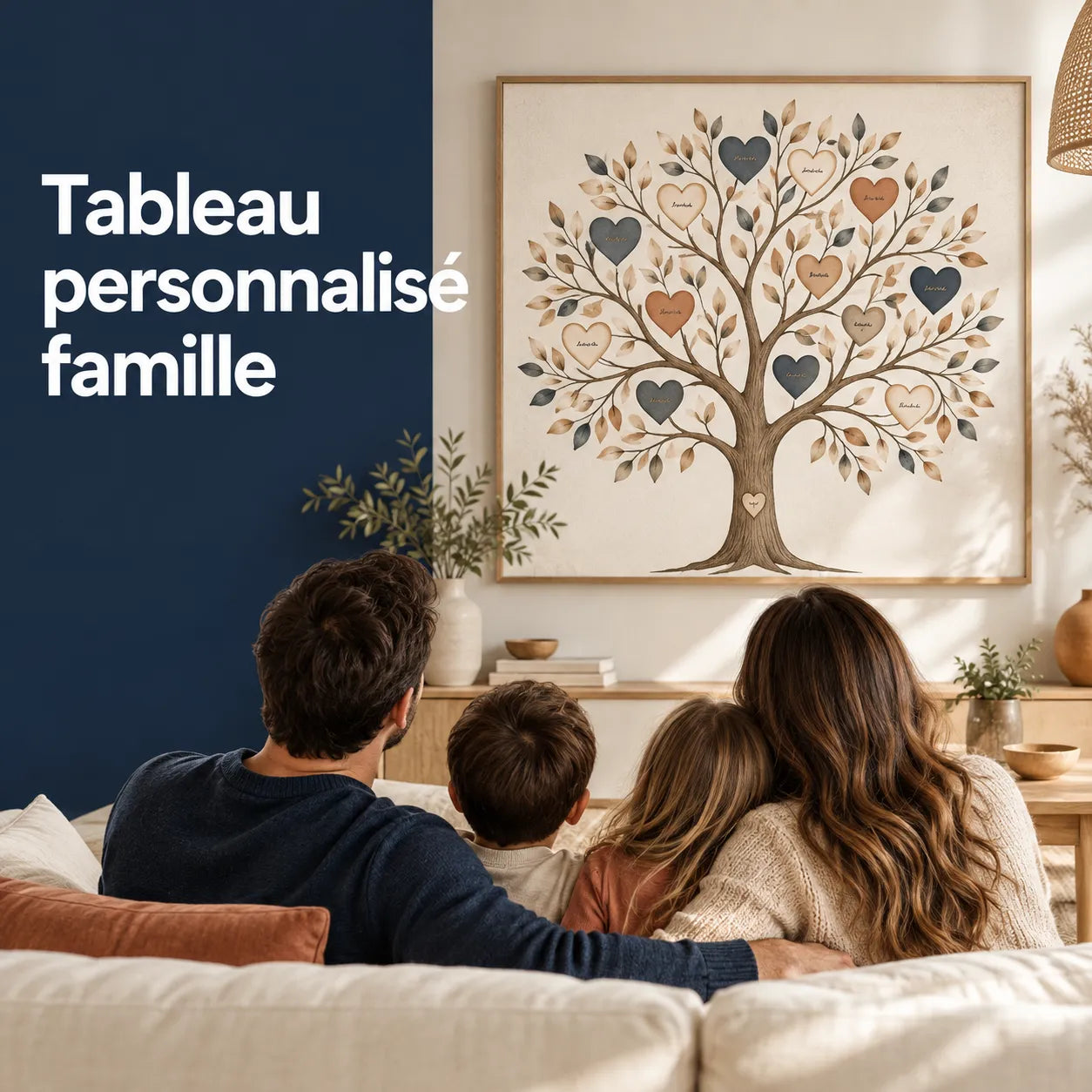 Tableau personnalisé famille : idées, modèles et conseils pour un cadeau unique
