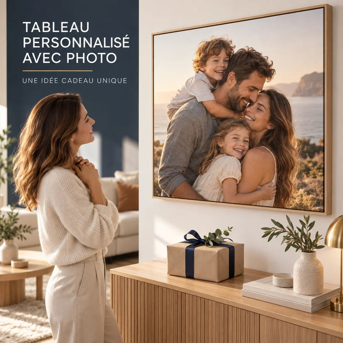 Tableau personnalisé avec photo : une idée cadeau unique