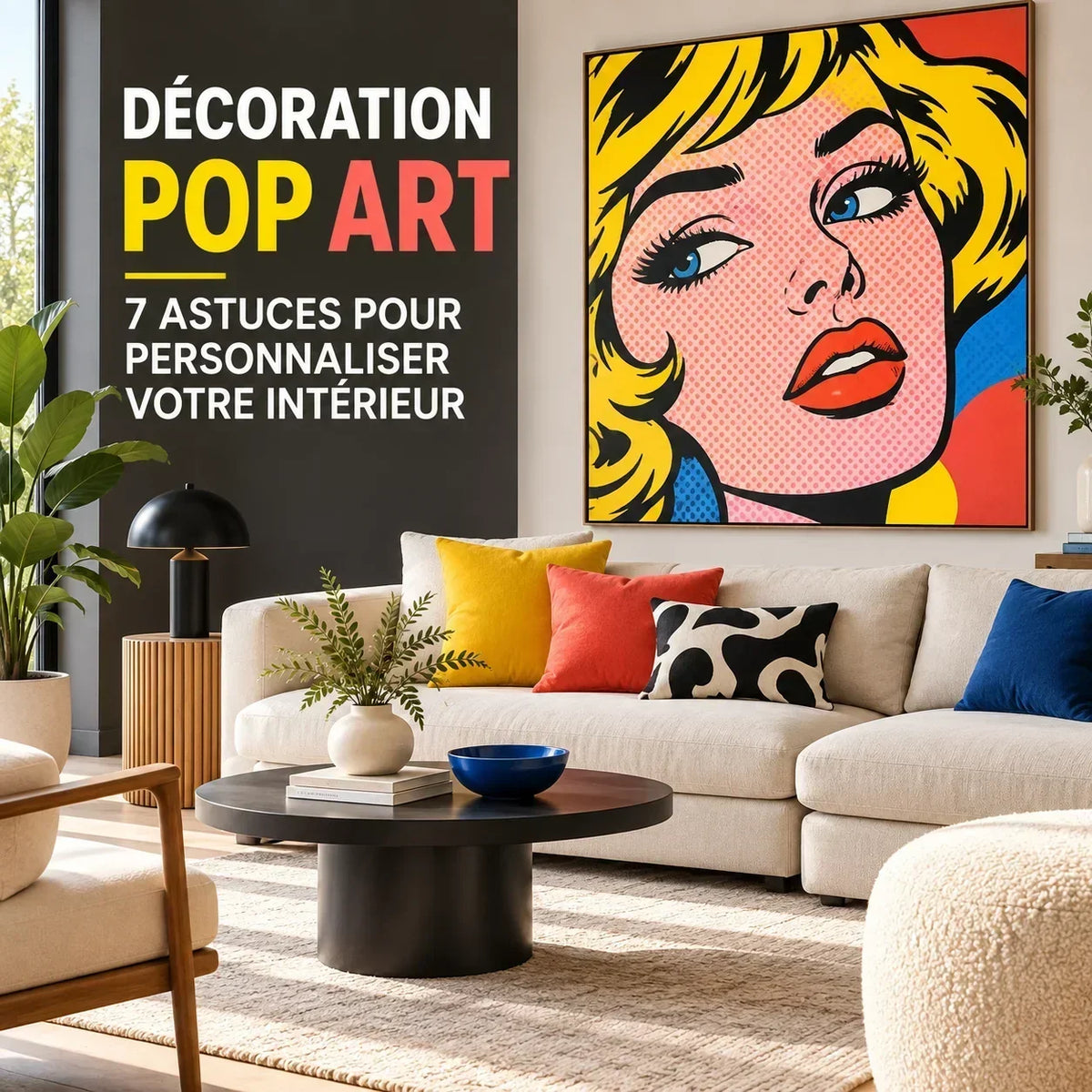 Décoration pop art : 7 astuces pour personnaliser votre intérieur