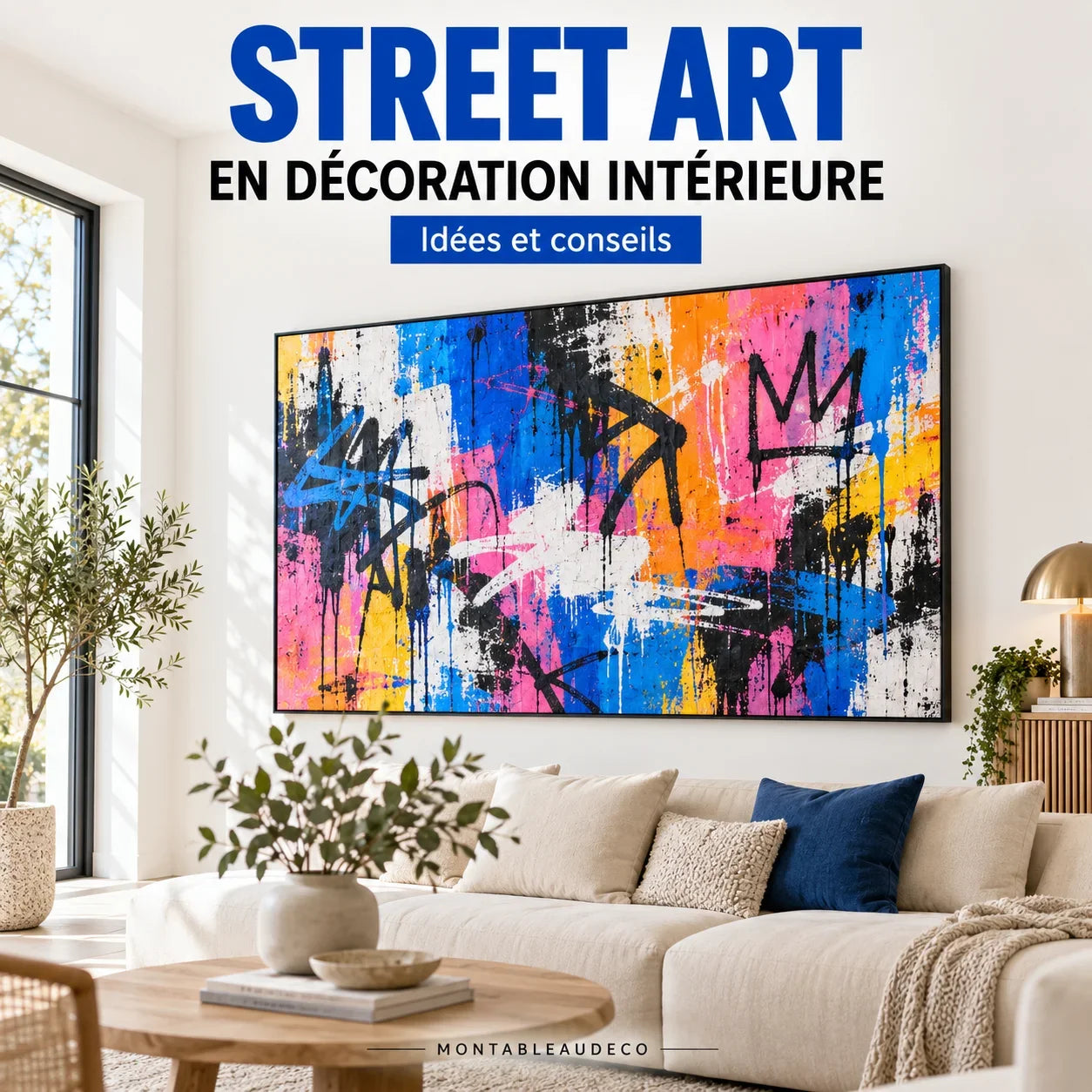 Street art en décoration intérieure : idées et conseils