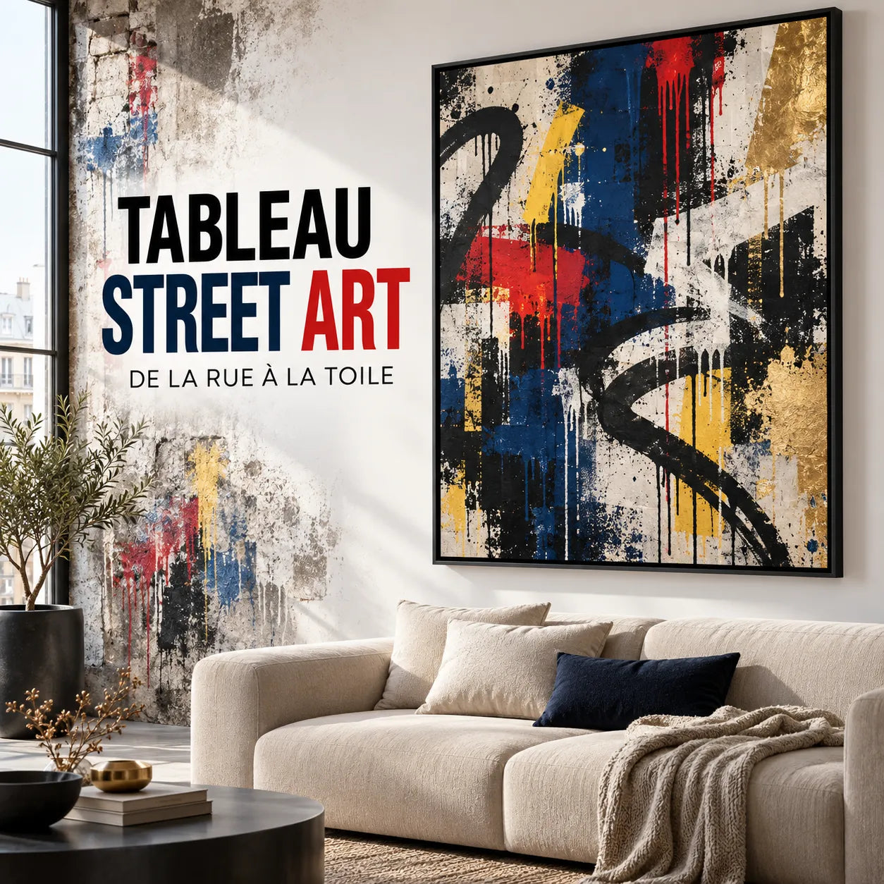 Tableau street art : l’évolution de l’art urbain, de la rue à la toile