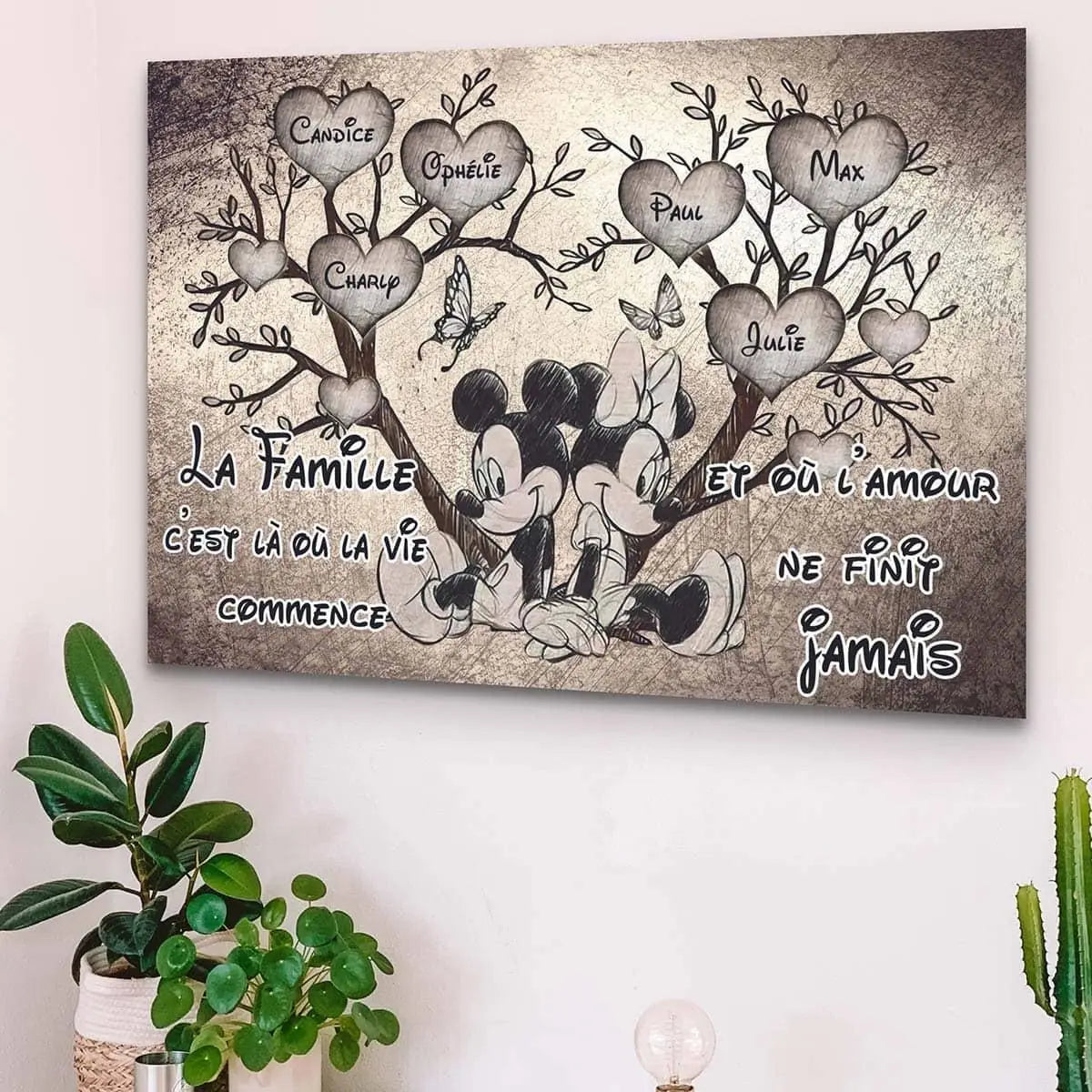 wall art for unique decoration - Montableaudeco