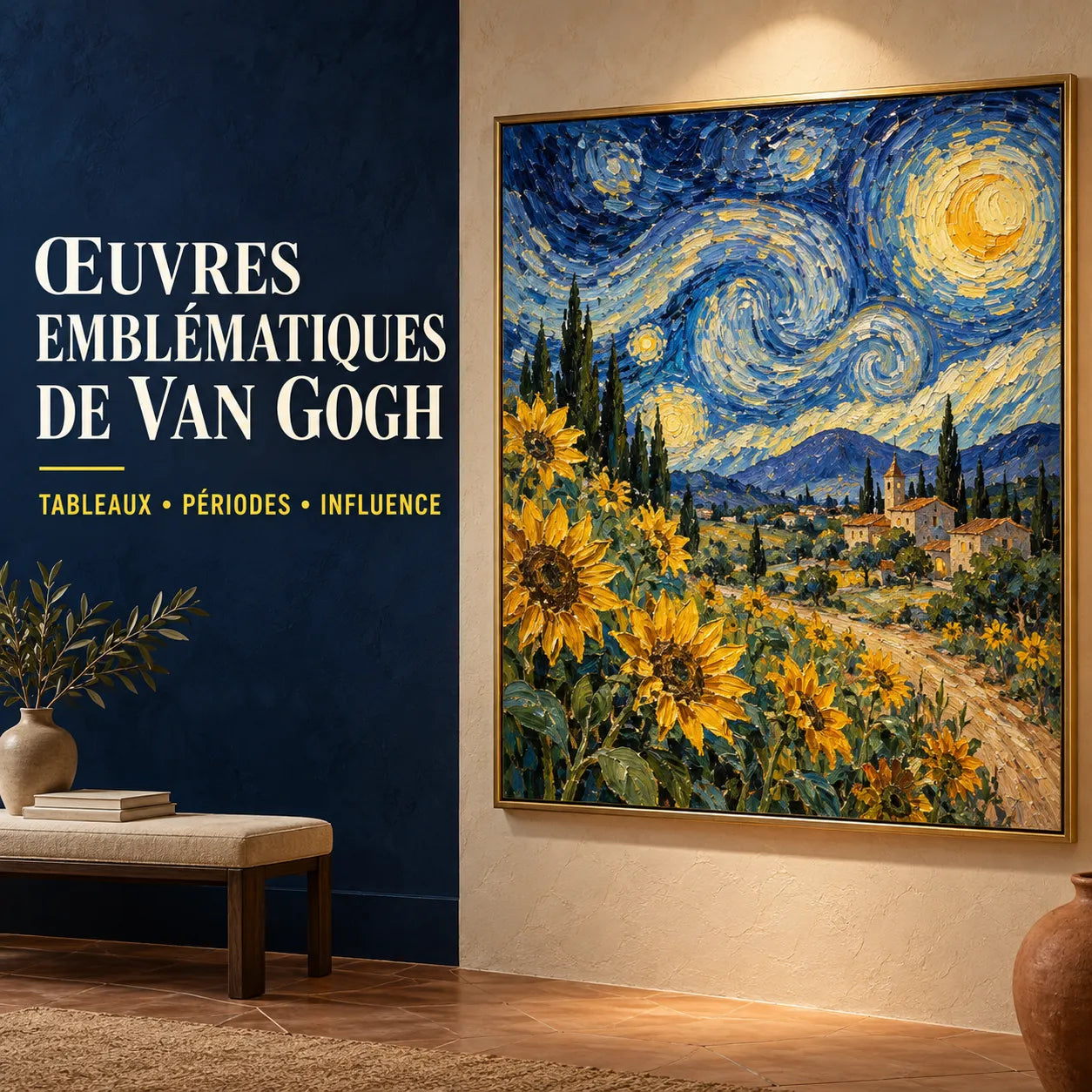 Œuvres emblématiques de Vincent van Gogh