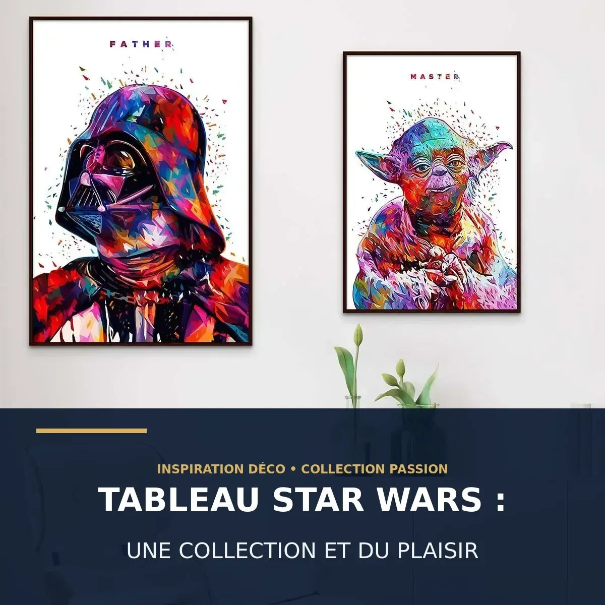 Tableau star Wars : une collection et du plaisir