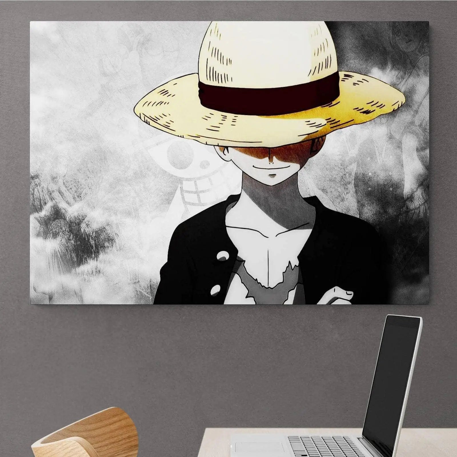 vægkunst Piece – Monkey D. Luffy