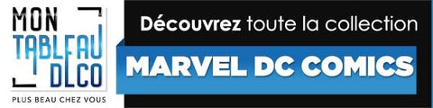 Tableau Marvel DC Comics Montableaudeco