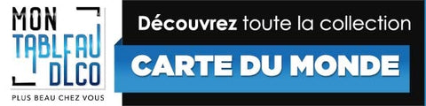 Tableau Carte du monde Montableaudeco